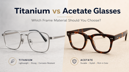 Titanium vs Acetate Glasses: Which Frame Material Should You Choose?