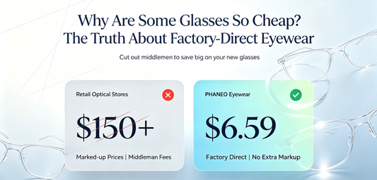 Why Are Some Glasses So Cheap? The Truth About Factory-Direct Eyewear