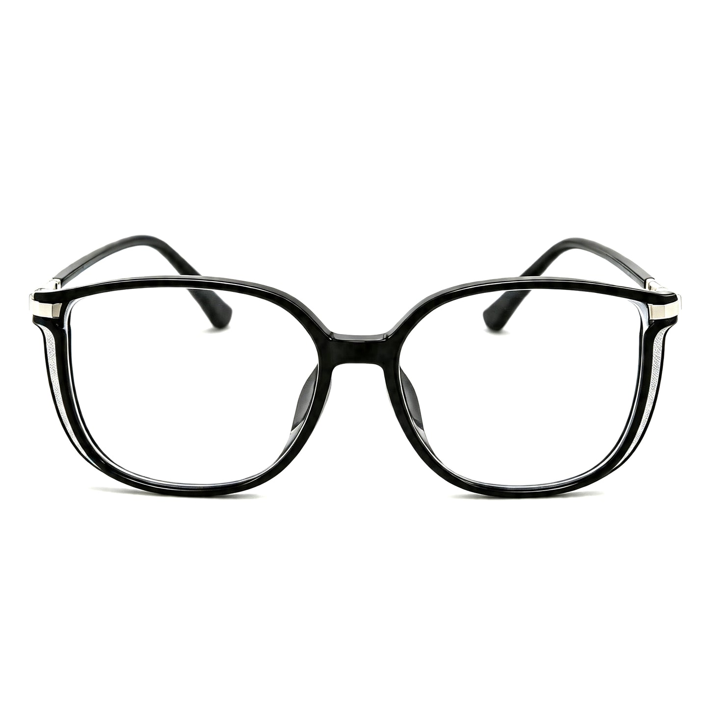 New Fashion Retro Blue Light Blocking Reading Glasses – Ultra-Lightweight Large Frame Magnifying Glasses for Men and Women, Senior Presbyopia Glasses