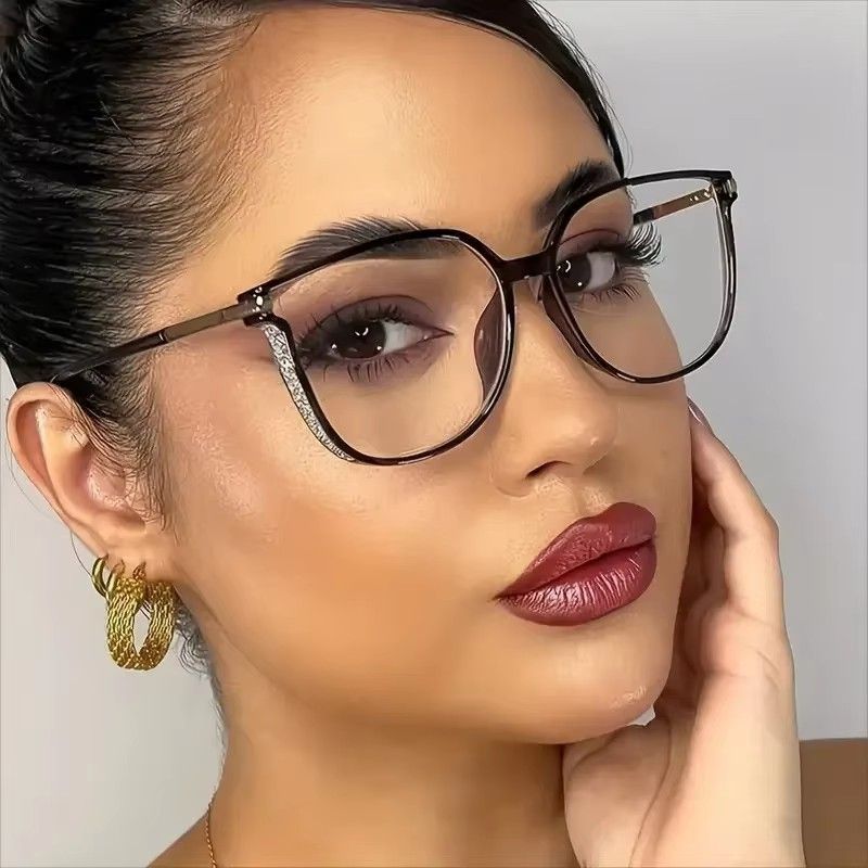 New Fashion Retro Blue Light Blocking Reading Glasses – Ultra-Lightweight Large Frame Magnifying Glasses for Men and Women, Senior Presbyopia Glasses