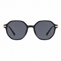 Glossy Black Gold Gray