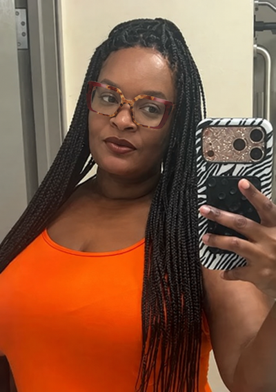 Customer photo by The shape is flattering and easy to style.