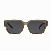 Olive Green / Gray Lens